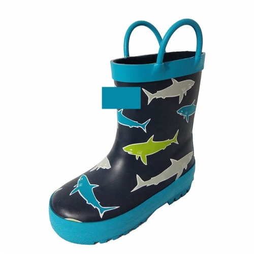 Fashion boy's rain boot