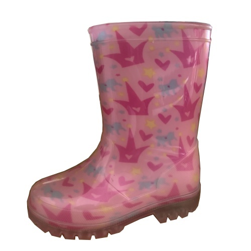 kids' pink Pvc footwear