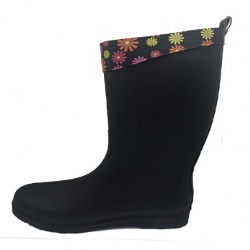 Lady hot sale rubber rain boot