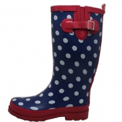 Lady hot sale rubber rain boots