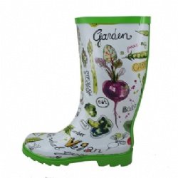 Lady hotsale long rubber rain boot welly