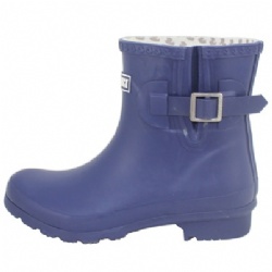 Lady wholesale fanshion rubber rain boot welly