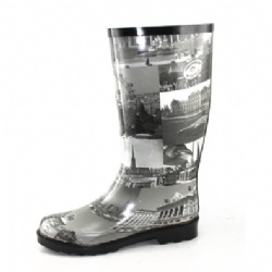 Lady wholesale rubber rain boot welly