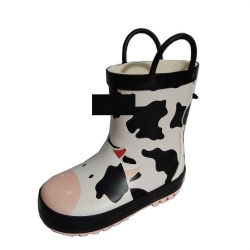 Cow kids rubber boot