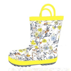 Kids new hotsalel rubber rain boot welly