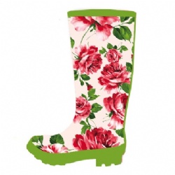 Lady wholesale rubber rain boot welly