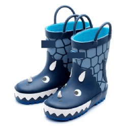 Dark blue rain shoes for kids