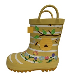 New design rain shoes for kids