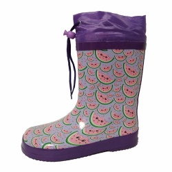 Fruit rain shoes for kids