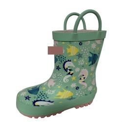 Animal rubber rain boots