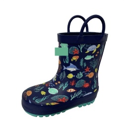 Animal rubber rain boots