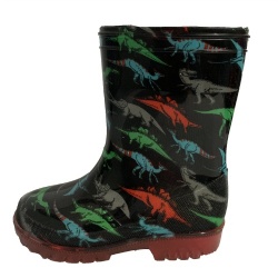 Boys kids fish pvc rain boot