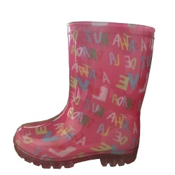 kids' pink  Pvc footwear