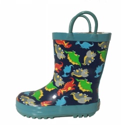 Kids newest customized buel rubber rain boot welly