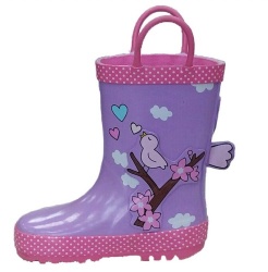 Kids newest 3D  rubber rain boot welly