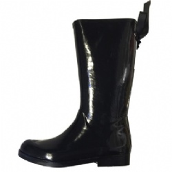 Black color Waterproof rubber boots