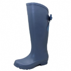 Solid color Waterproof rubber boots