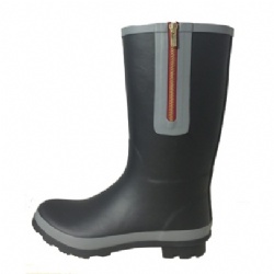 Zipper Waterproof rubber boots