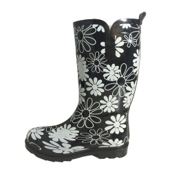 Flower printed new style footwear wear