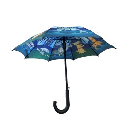 Product Name:Kids purple unicorn umbrella Type:Kids Umbrella  Size:17inches  Material:Polyester  Function:Rain Umbrella  Service:OEM/ODM