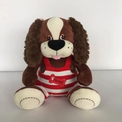 Kids naughty face puppy furry toy