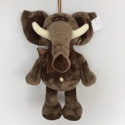 Kids cutie cholacate elephant furry toy